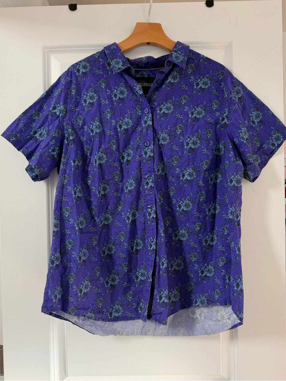 Wildfang The Essential Short Sleeve Shirt Floral